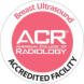 Breast Ultrasound ACR Radiology Accredited Facility Badge